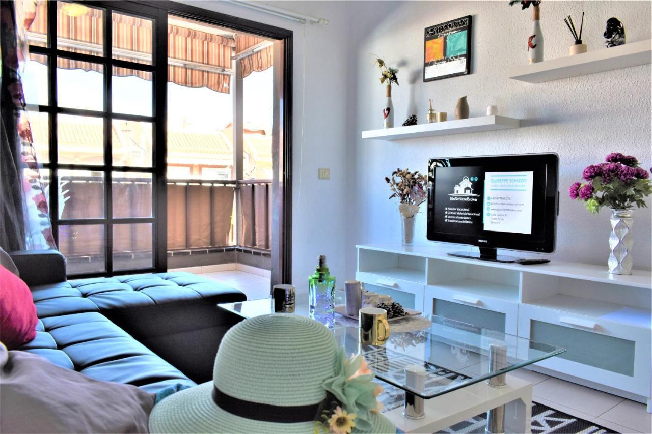 Cozy Apartment Tenerife South Wifi & Pool Costa Del Silencio Eksteriør bilde